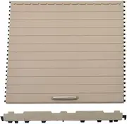 PZNGNKELPT Car Center Console Drink Cup Holder Shutter Roller Cover Compatible with Mercedes Compatible with Benz ML GL GLE GLS Class W166 W292 2012-2019 Glove Box(Beige)