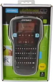 DYMO LabelManager 160 Label Maker Handheld Black 22.7Pt, 5 Font Sizes, 4-5/8"x8"