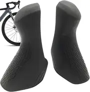 Hjatirace Road Bikes Shifter Lever Hoods - Elastic Silicone Cover,Comfortable Brake Lever Cover Shift Case for Mountain Road Bikes