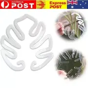 Clear Monstera Leaf Plant Support Reusable Vine Stem Support Holder Portable NEW