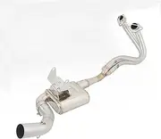 Durable Accessories Motorcycle Exhaust Link Pipe Muffler Full Systems for Kawasaki ER6N ER6F for Versys 650 Z650 for Ninja 650 2017-2022