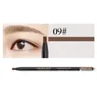 White Eyebrow Pencil Cosmetic Pen Brush Eyeshadow Natural Long-Last Tattoo Tint~