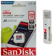 WESTERN DIGITAL SanDisk Ultra microSDXC SQUAC 256GB A1 C10 U1 UHS-I 150MB/s R 4x6 10Y