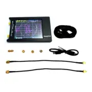 4" LCD Vector Network Analyzer 50KHz-1.5GHz for UHF Antenna USB TypeC NanoVNA-H4