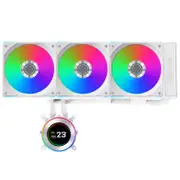 Lian Li Hydroshift II LCD-C 360CL 360mm RGB AIO CPU Cooler (White)