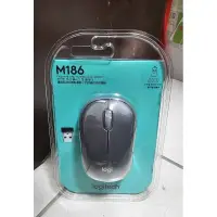 在飛比找蝦皮購物優惠-羅技 Logitech M186無線滑鼠 全新