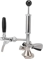 4 Inch Beer Keg, Stainless Steel Reusable Beer Keg Tap, Leakproof Party Pump for Parties Wedding Events Family Gatherings Homebrew Picnic Parties