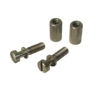 Aged Imperial Sized Studs and Anchors Set For Gibson Tailpiece Nickel