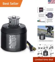 Brushless Sensored Motor with Pulley for Electric Bike/Skateboard BLDC Belt M...