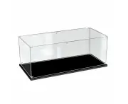 Acrylic Display Case for 1:12 Diecast Car Model Figure Storage Box Dust Proof Glue Free