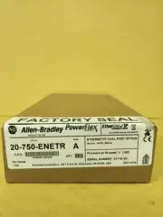 New Sealed Allen Bradley 20-750-ENETR A Ethernet/IP Dual Port Option Powerflex