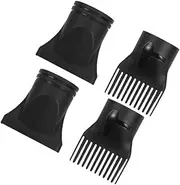 Hair Dryer Styling Kit 4pc Diffuser Nozzles Hair Dryer Accessories for Salon Home Easy Attach for Voluminous Curls