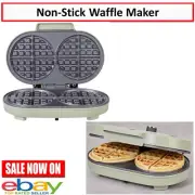 Waffle Maker Non-Stick Snack Pancake Cake Breakfast Machine Cooker Pan Round