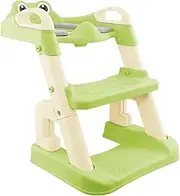 Toddler Potty Ladder - Stool Ladder Toddler Toilet, Foldable Training Potty Chair | Toddler Toilet Training Ladder Chair, Potty Training Seat with Stool, Potty Training Seat for Toilet Handles Kids