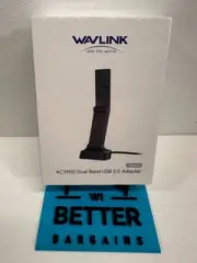 WAVLINK AC1900 Dual Band USB 3.0 Adapter w/ Mini Dock NEW