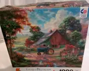 Thomas Kincade Jigsaw Puzzle Heritage 1000 Piece NewSealed Holiday Gift 27"X20"
