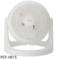 在飛比找PChome24h購物優惠-IRIS【PCF-HE15】白色空氣循環扇4坪電風扇