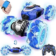 Rcabcar RC Stunt Car, 2.4GHz 4WD Remote Control Gesture Sensor Toy Cars,