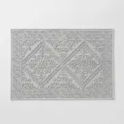 Sheridan Beckton Bathmat - Bath Mat in Silver