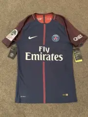 PSG 2017/2018 Nike Match Player Issue Mbappe S/S BNWT