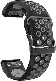 [BKUANE] 26 22mm QuickFit Watchband For Garmin Fenix 7X 7 6 6X Pro 5 5X Plus 3HR 935 D2 Enduro Easyfit Silicone Smartwatch Strap Bracelet