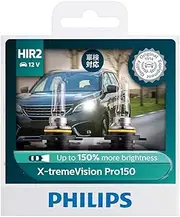 Philips HIR2 9012 12V 55W PX22D S2 X-TremeVision Pro150 Car Headlight Bulb