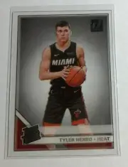 2019/20 Panini Clearly Donruss Rated Rookie TYLER HERRO Heat RC #63