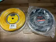 New Reel of Luxilon 4G 125 660' and Free New Reel of Yonex Poly Tour Drive 17g.