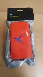 Nike Jordan Basketball Tennis Wristbands Unisex Orange jumpman