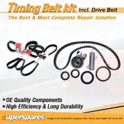 Timing Belt Kit & Gates Drive Belt for Mitsubishi Lancer CB 1.6L 4G61 1990-1992