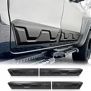 Door Body Cladding Moulding Trim for Ford Ranger 2011-2022 PX1 PX2 PX3 Double Cab Accessories, Car Exterior Side Door Body Molding Guard Protector Kit Trim, Matte Black 4PCS