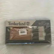 NEW aTag-TIMBERLAND Tan Billfold Wallet with Key fob