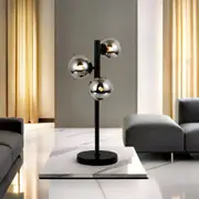 Midday Table Lamp 3Lt in Black
