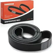 A-Premium Belt Replacement for Freightliner 122SD 2018-2019 Western Star 5700XE 2016-2018 Serpentine, 12.8L