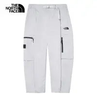 在飛比找PChome24h購物優惠-The North Face北面UE男款灰色防風防潑水休閒褲