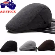 Flat Men's Beret Golf Gatsby Cap Ivy Driver Newsboy Hat Driving Cabbies Hats