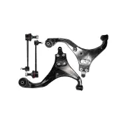 Trupro Front Lower Control Arm Sway Bar Link Kit for Kia Sportage JE KM 05-10