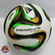 ADIDAS BRAZUCA FINAL RIO 2014 FIFA WORLD CUP FOOTBALL SOCCER MATCH BALL | SIZE 5