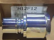 Dixon H12F12 - 1-1/2" Steel H-Series Hydraulic Quick Disconnect Nipple ISO-B
