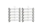 30PK Boxsweden Clip Clothes Hangers Metal Closet Hanger Wardrobe Organiser SL