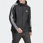 【ADIDAS 愛迪達】外套 男款 運動外套 風衣外套 亞規 ESSENTIALS 黑 IB0381