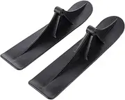 Toddmomy 1 Pair Ski Scooter Snow Sled for Transform Kick Scooter Into Snowboard with Easy Wheel Replacement Compact Design for