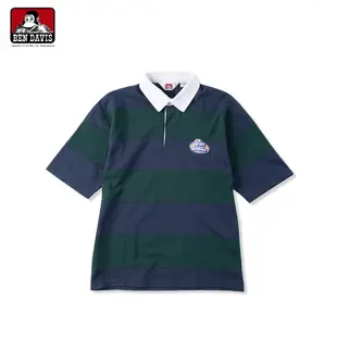 【Brand T】BEN DAVIS PATCH RUGBY SHIRTS 條紋補丁橄欖球衫 POLO衫 條紋 3色