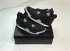 Size 9 - Jordan 4 Retro SE Mid Black Canvas
