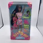 Bead Blast Barbie African-American Black Doll super Long Hair 1997 Mattel NRFB