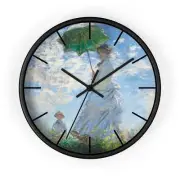 Masters of Art Claude Monet Madame Monet and Her Son Premium Wall Clock