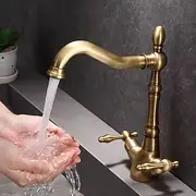 Bathroom Sink Faucet - Waterfall Electroplated Centerset Single Handle One HoleBath Taps