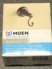 Moen Bradshaw Single-Hook Oil-Rubbed Bronze Towel Hook