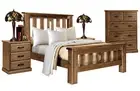 OAKLEY KING 3 PIECE (BEDSIDE) BEDROOM SUITE - TUSCAN