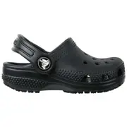 Crocs Unisex Toddlers Classic Clog Black (US C10)